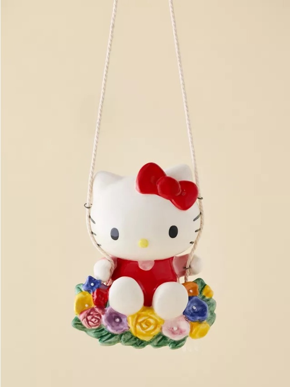 Sanrio Hello Kitty & Friends Hanging Garden Swing Sculpture